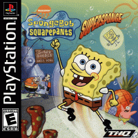 SpongeBob SquarePants Super Sponge Playstation US box art